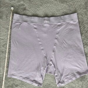 SKIMS Lavender Boyfriend Boxer Briefs size M